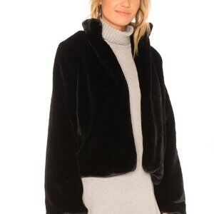Tularosa Inori Faux Fur Jacket XS Black